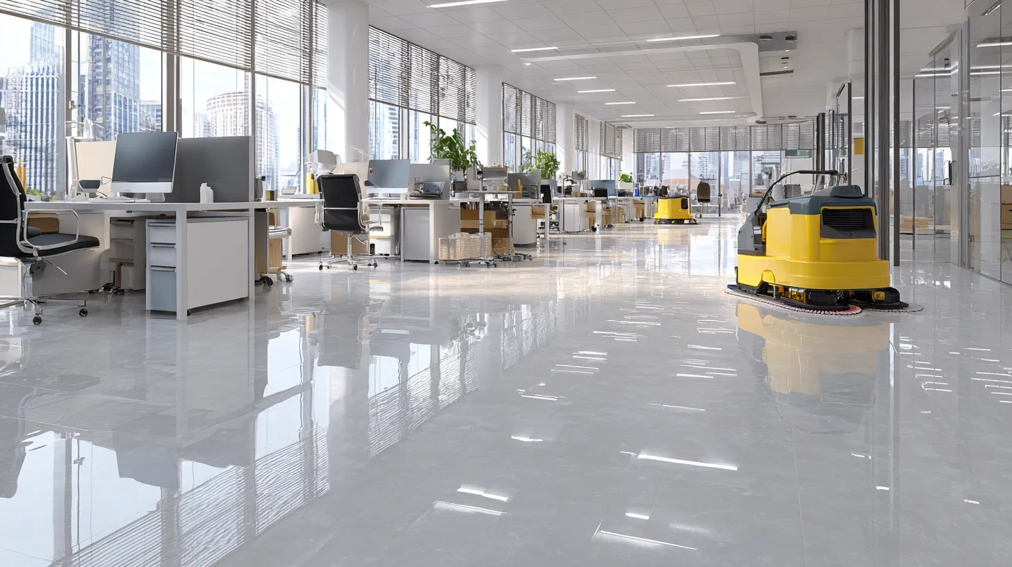 Como manter a limpeza de ambientes comerciais